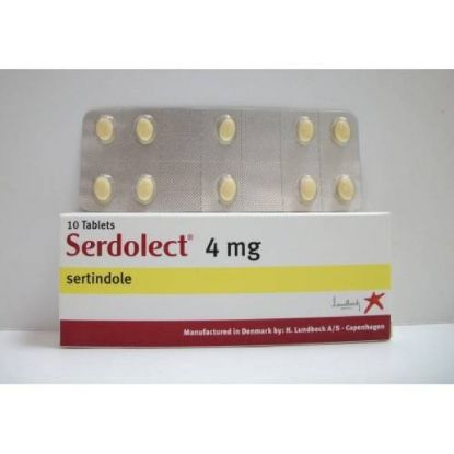 Picture of SERDOLECT 4MG 10 F.C. TAB