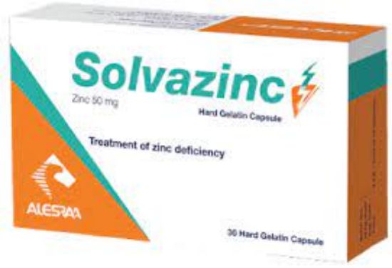 Picture of SOLVAZINC 50 MG 30 CAP