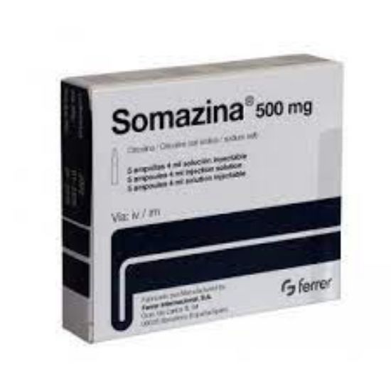 Picture of SOMAZINA 500MG/4ML 5 AMP FOR IV/IM INJ.