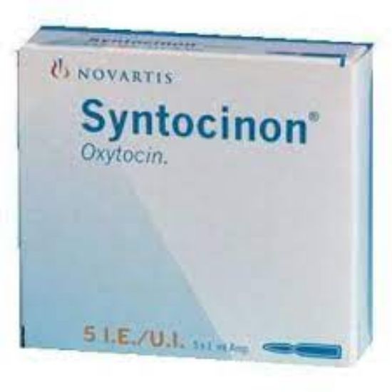 Picture of SYNTOCINON 5 I.U./ML I.M/I.V 5 AMP