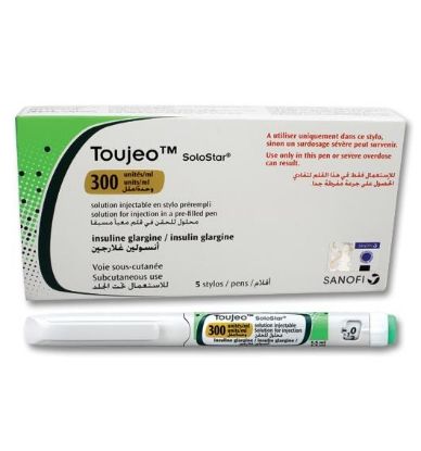 Picture of TOUJEO SOLOSTAR 300 I.U./ML 1.5 ML 5 PENS