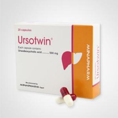 Picture of URSOTWIN 500 MG 20 CAP
