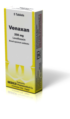 Picture of VENAXAN 250 MG 5 F.C.TAB