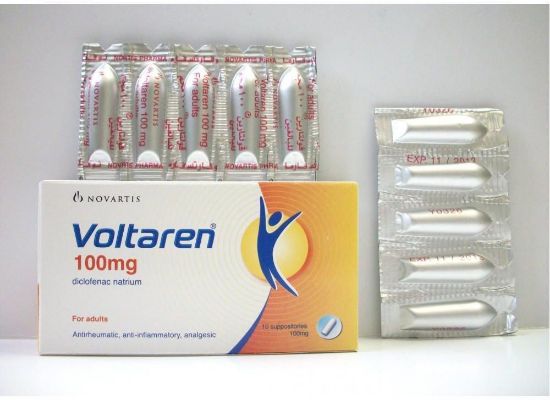 Picture of VOLTAREN 100MG 10 SUPP.