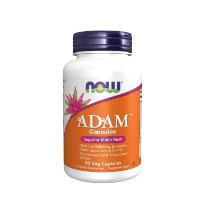 Picture of NOW ADAM™ Men's Multiple Vitamin - 90 Veg Capsules