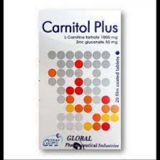 Picture of CARNITOL PLUS 1000/50MG 20 F.C.TAB