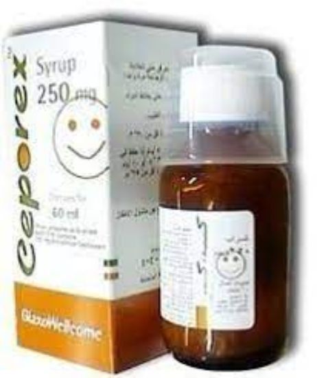Picture of CEPOREX 250 MG/5ML SYRUP 60 ML