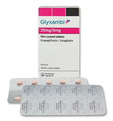 Picture of GLYXAMBI 25/5 MG 30 F.C. TABS.