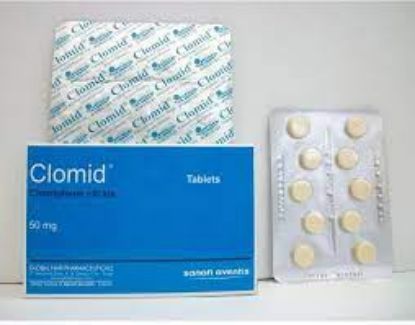 Picture of CLOMID 50MG 20 TAB