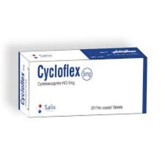 Picture of CYCLOFLEX 5 MG 20 F.C. TAB