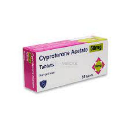 Picture of CYPROTERONE ACETATE 50MG 20 TAB