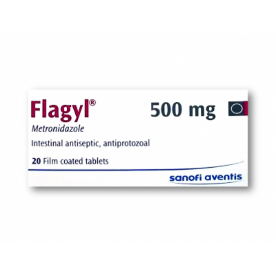 Picture of FLAGYL 500MG 20 TAB.