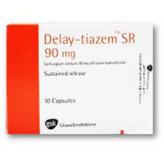 Picture of DELAY-TIAZEM SR 90 MG 10 CAP