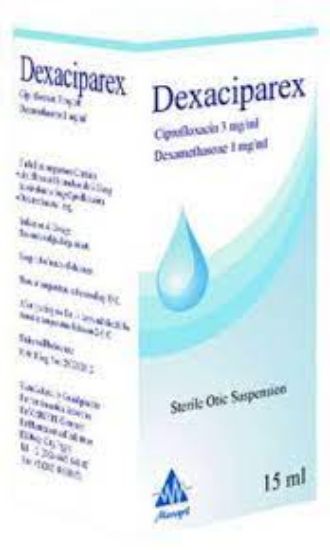 Picture of DEXACIPAREX OTIC SUSP. 15 ML