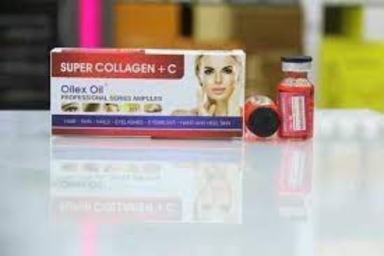 Picture of OILEX OIL AMPOULES SUPER COLLAGEN & VITAMIN C 5 AMPOULES
