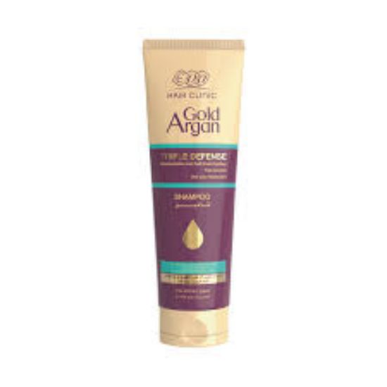 Picture of Eva Hair Clinic Gold Argan Shampoo with Gold and Argan Oil 230 ML