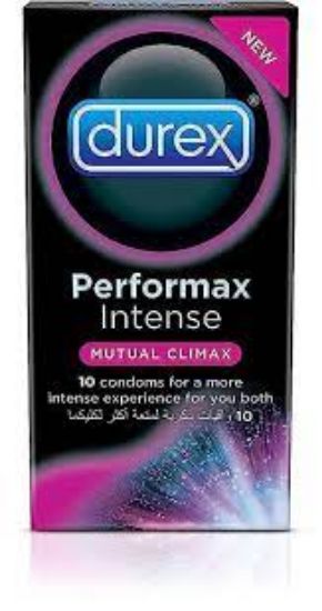 Picture of Durex Performax Intense Condoms - 10 Pieces