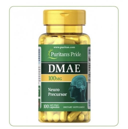 Picture of Puritan's Pride DMAE 100 mg - 100 Capsules