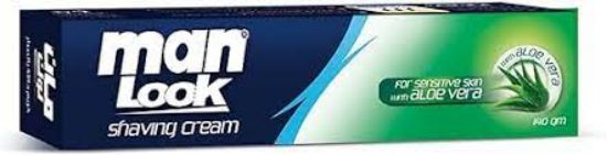 Picture of MAN LOOK SHAVING CREAM FOR ALL SKIN TYPES WITH MINT 90 GM