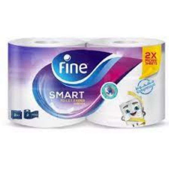 Picture of FINE SMART - 2 PLY TOILET TISSUE PAPER - 2 ROLLS