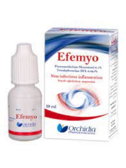 Picture of EFEMYO EYE SUSP. DROPS 10 ML
