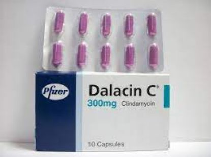 Picture of DALACIN C 300MG 10 CAPS.