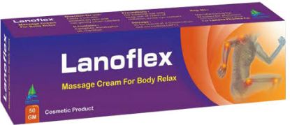 Picture of LANOFLEX MASSAGE CREAM 75 GM