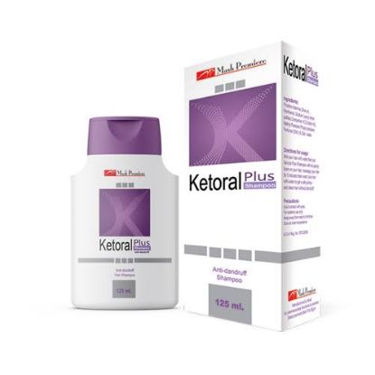 Picture of KETORAL PLUS HAIR SHAMPOO 125ML