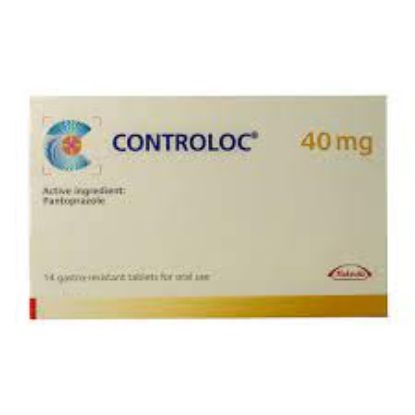 Picture of CONTROLOC 40MG 14 GASTRO-RESISTANT TABS.