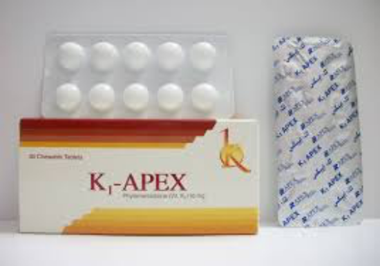 Picture of K1 APEX 10MG 30 CHEWABLE TAB
