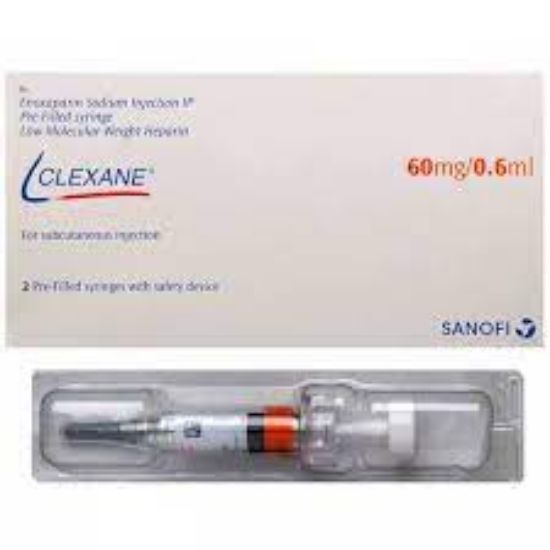 Picture of CLEXANE 60MG/0.6ML 2 PREFILLED SYRINGES