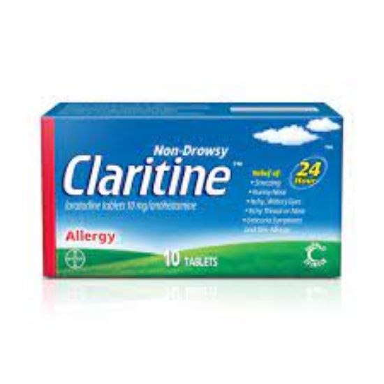 Picture of CLARITINE 10MG 20 TAB.