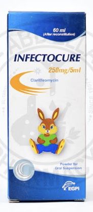 Picture of INFECTOCURE 250MG/5ML SUSP. 60 ML