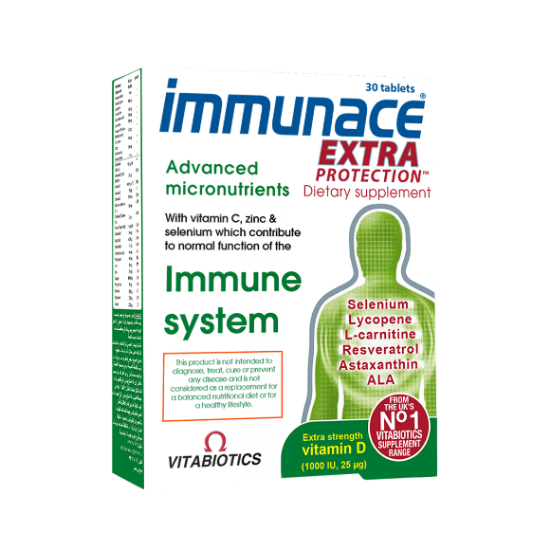 Picture of IMMUNACE EXTRA PROTECTION 30 TAB