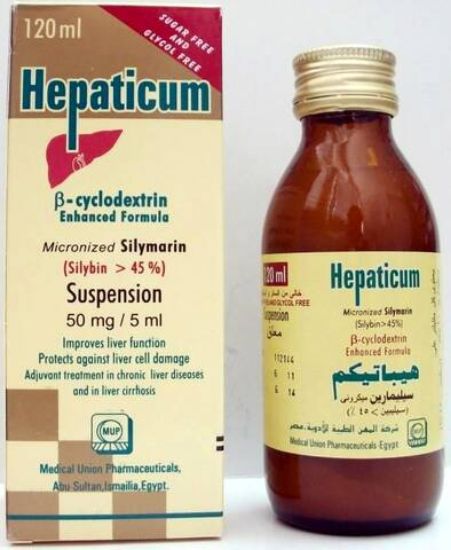 Picture of HEPATICUM 10MG/ML SUSP. 120ML