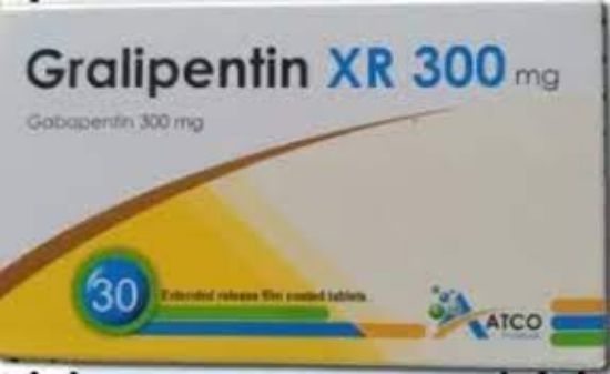 Picture of GRALIPENTIN XR 300 MG 30 F.C. TAB