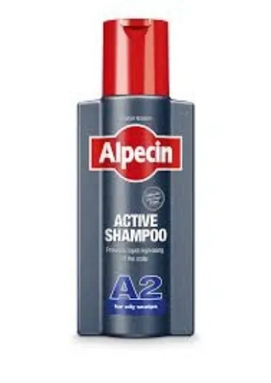 Picture of ALPECIN ACTIVE SHAMPOO A2 FOR OILY SCALP 250 ML