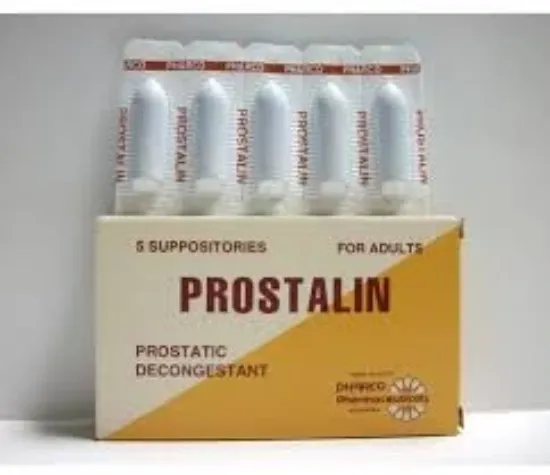 Picture of PROSTALIN 5 RECTAL SUPP