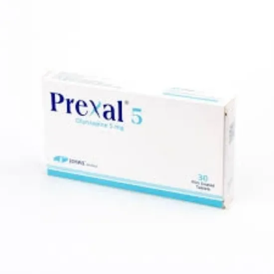 Picture of PREXAL 5 MG 30 CAPLETS