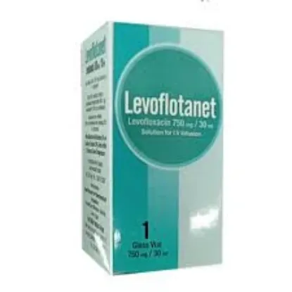 Picture of LEVOFLOTANET 750MG/30ML CONCENTRATE VIAL FOR I.V. INF.