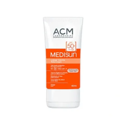 Picture of ACM MEDISUN LIGHT TINTED CREAM SPF50+ 40ML