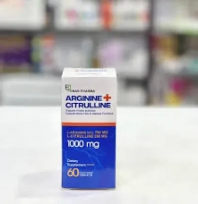 Picture of ARGININE+ CITRULLINE 1000 MG 60 TAB(ENAR)