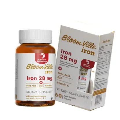 Picture of BLOOM VILLE IRON 28 MG 60CAPS