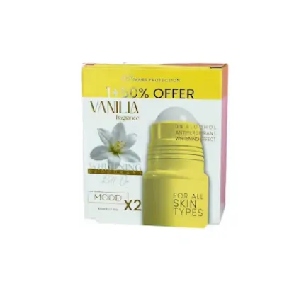 Picture of MOOD VANILIA WHITENING DEODORANT ROLL ON OFFER 1+50% 50ML