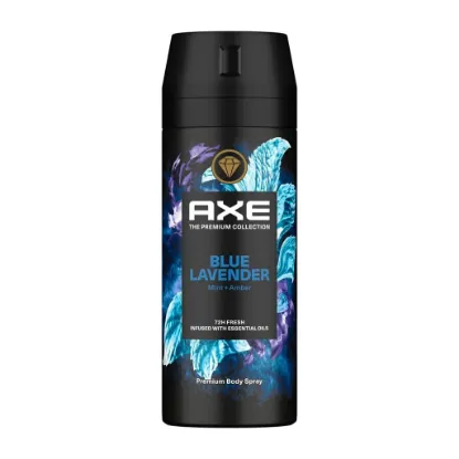 Picture of AXE BODY SPRAY FOR MEN BLUE LAVANDER 150ML