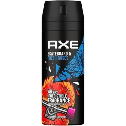 Picture of AXE BODY SPRAY FOR MEN SKATEBOARD & FRESH ROSES 150ML
