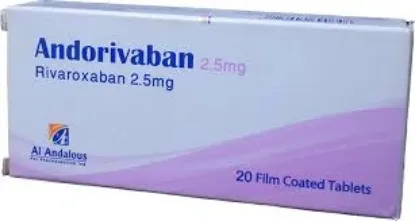 Picture of ANDORIVABAN 2.5 MG 20 F.C.TAB