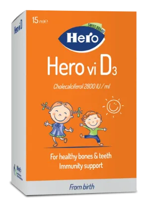 Picture of HERO VI D3 ORAL DROPS 15 ML