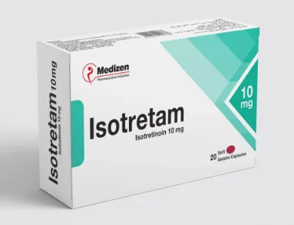 Picture of ISOTRETAM 10 MG 20 CAPS.