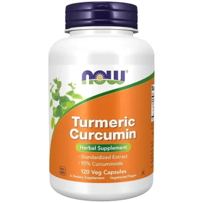 Picture of NOW TURMERIC CURCUMIN EXTRACT 60 VEG CAPSULES